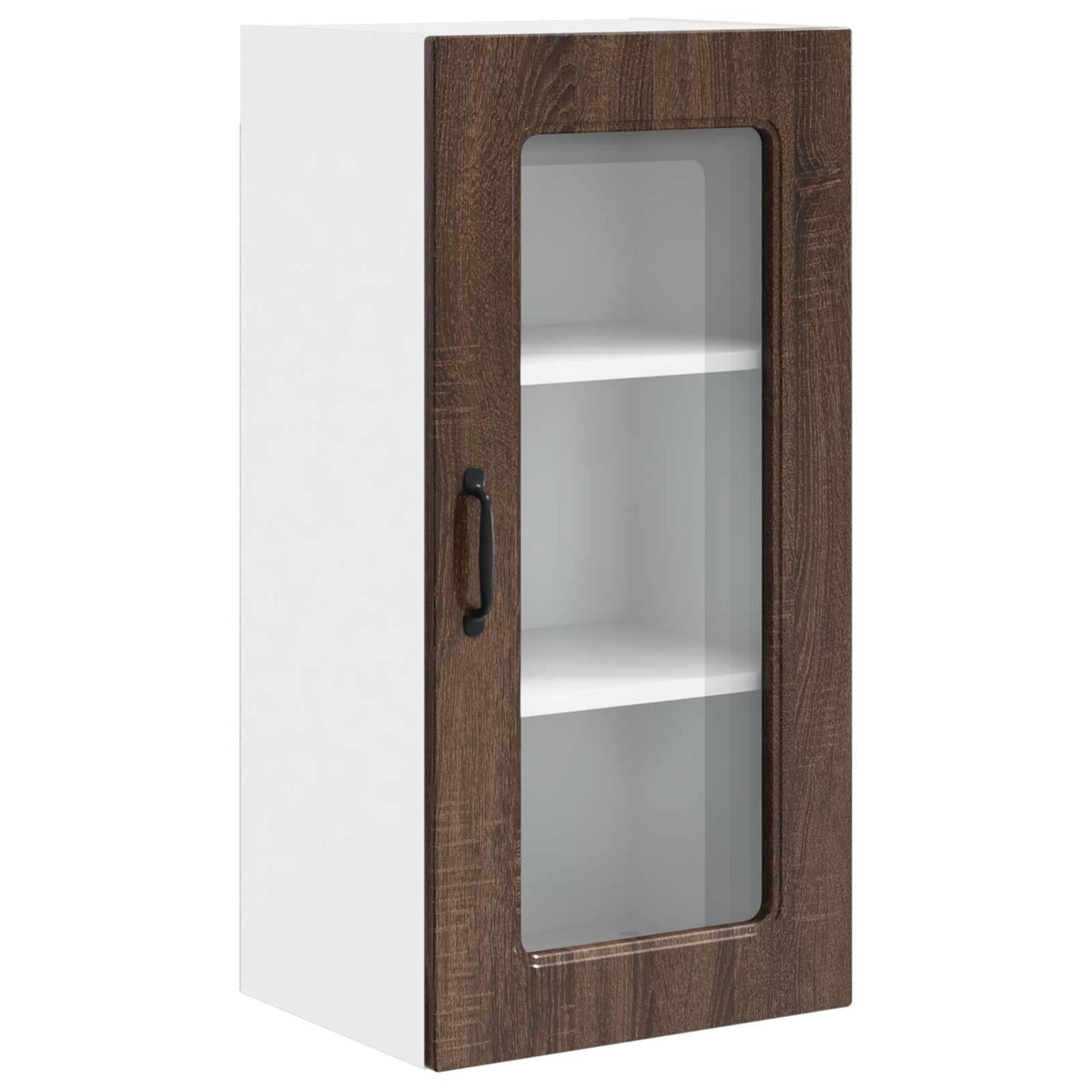 vidaXL Dishwasher Panel Kalmar 2 pcs Brown Oak 40 x 31 x 80 cm