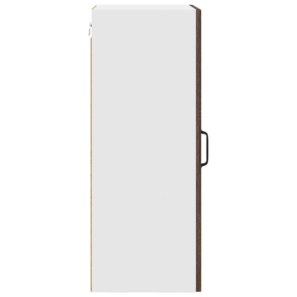 vidaXL Dishwasher Panel Kalmar 2 pcs Brown Oak 40 x 31 x 80 cm