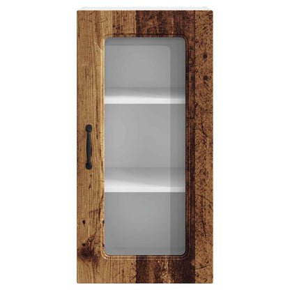 vidaXL Dishwasher Panel Kalmar 2 pcs Old Wood 40 x 31 x 80 cm