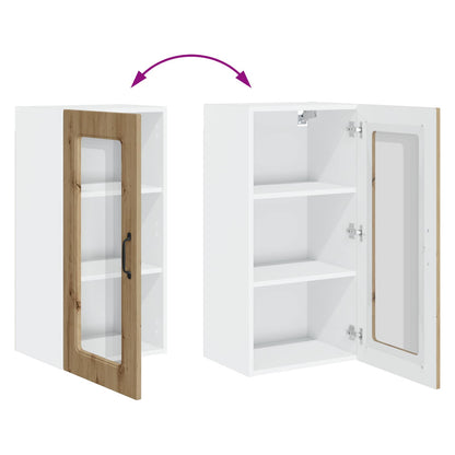 vidaXL Dishwasher Panel Kalmar Artisan Oak 40 x 31 x 80 cm