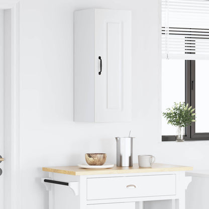 vidaXL Dishwasher Panel Kalmar White 30 x 31 x 80 cm Engineered Wood
