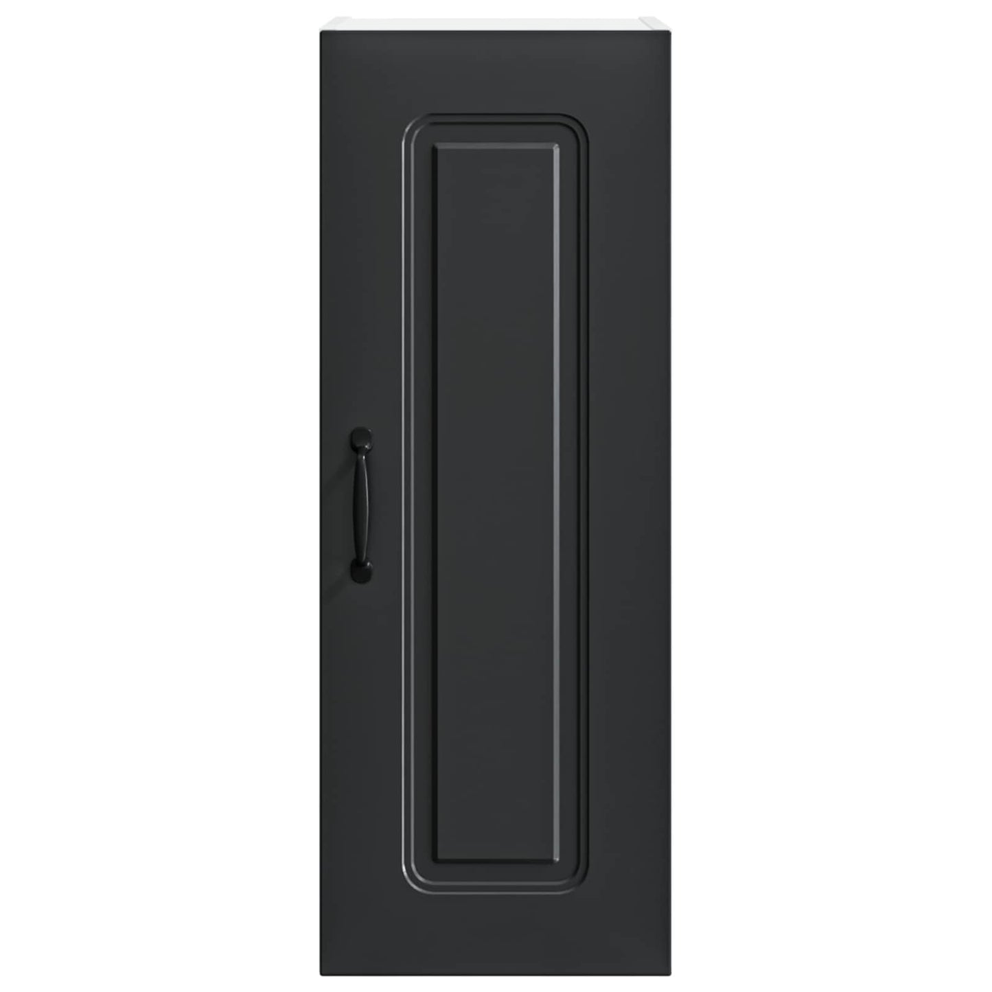 vidaXL Dishwasher Panel Kalmar 2 pcs Black 30 x 31 x 80 cm