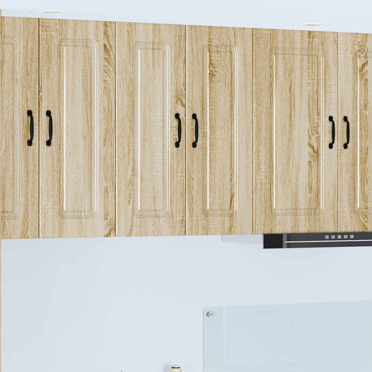 vidaXL Dishwasher Panel Kalmar 2 pcs Sonoma Oak 30 x 31 x 80 cm