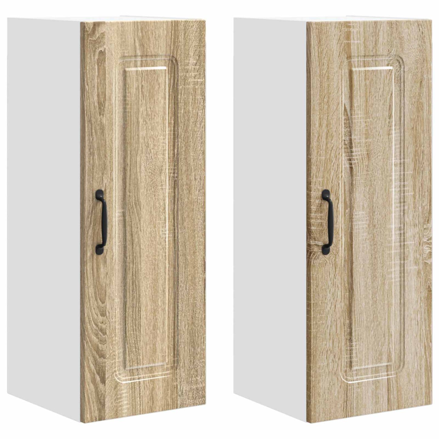 vidaXL Dishwasher Panel Kalmar 2 pcs Sonoma Oak 30 x 31 x 80 cm