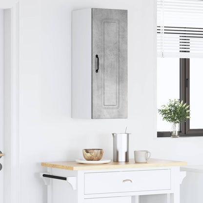 vidaXL Dishwasher Panel Kalmar Concrete Grey 30 x 31 x 80 cm