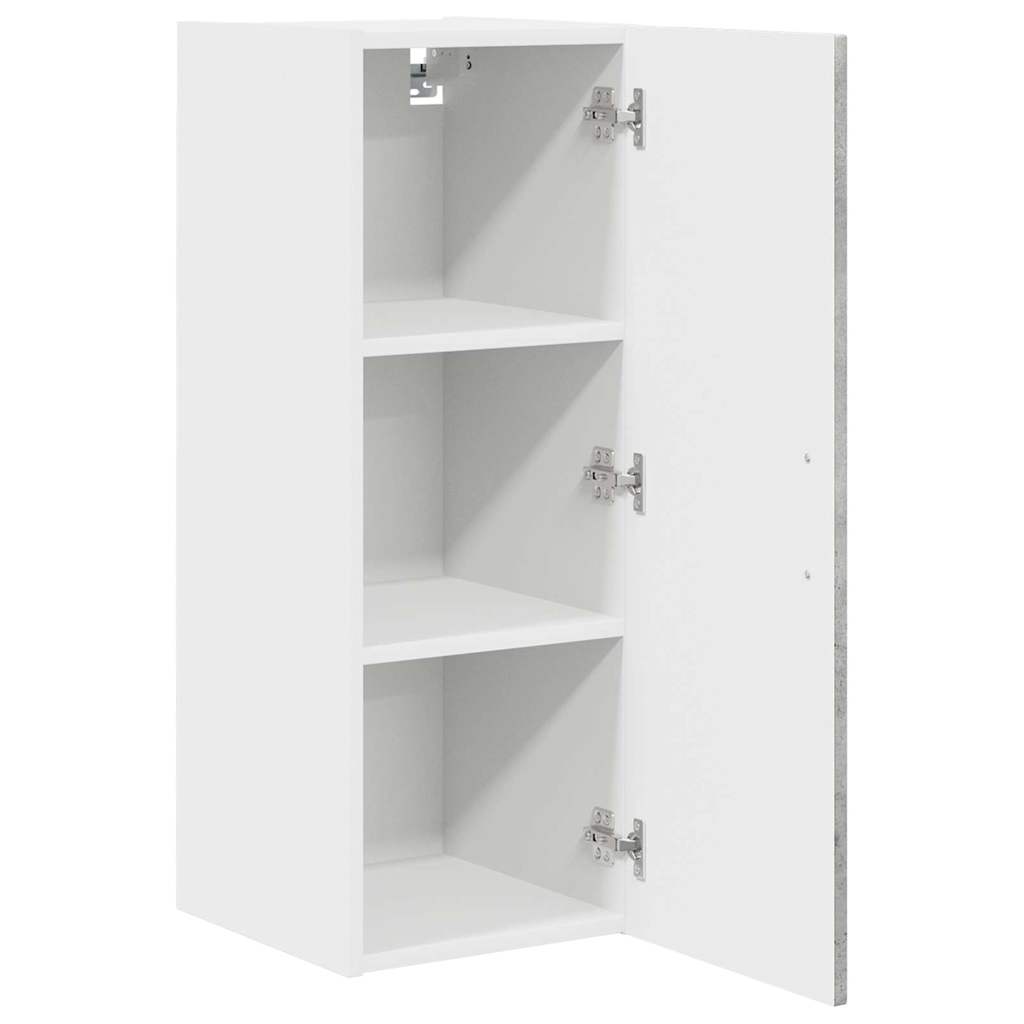 vidaXL Dishwasher Panel Kalmar 2 pcs Concrete Grey 30 x 31 x 80 cm