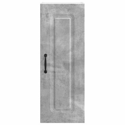 vidaXL Dishwasher Panel Kalmar 2 pcs Concrete Grey 30 x 31 x 80 cm