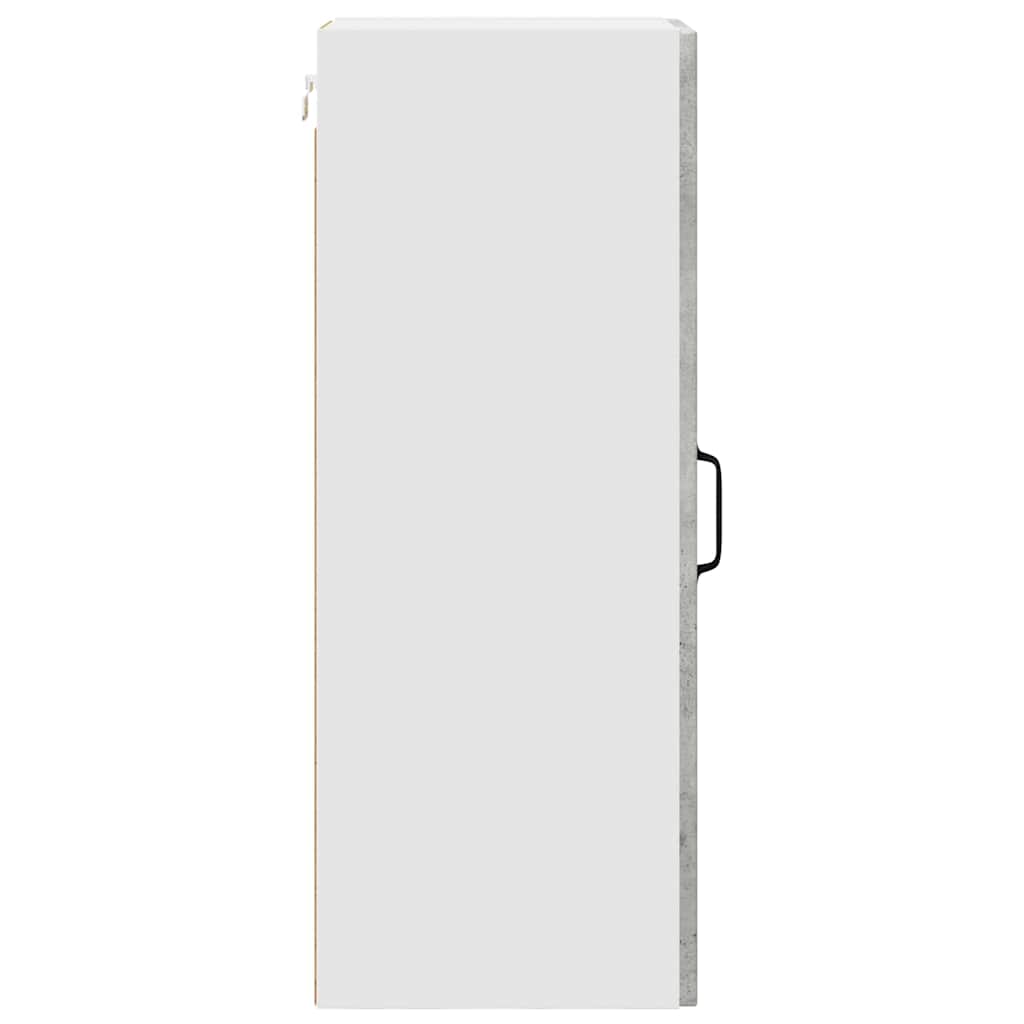 vidaXL Dishwasher Panel Kalmar 2 pcs Concrete Grey 30 x 31 x 80 cm