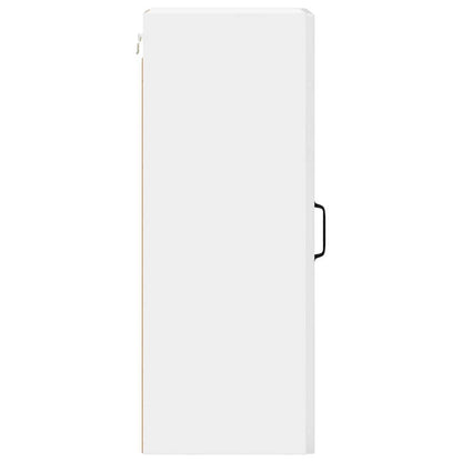 vidaXL Dishwasher Panel Kalmar High Gloss White 30 x 31 x 80 cm