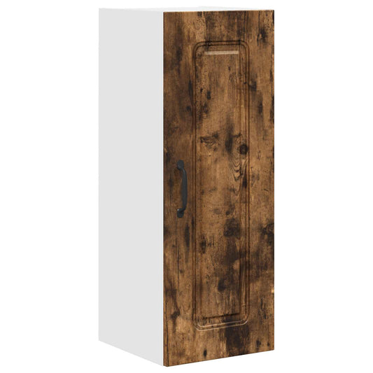 vidaXL Dishwasher Panel Kalmar Smoked Oak 30 x 31 x 80 cm