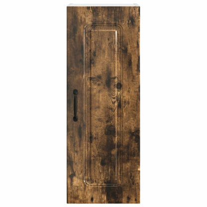 vidaXL Dishwasher Panel Kalmar Smoked Oak 30 x 31 x 80 cm