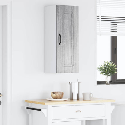 vidaXL Dishwasher Panel Kalmar Grey Sonoma 30 x 31 x 80 cm