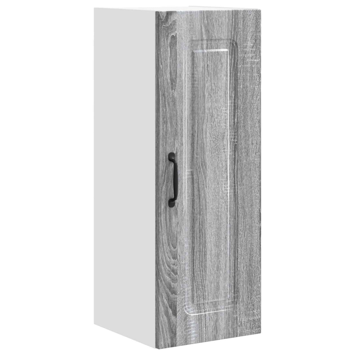 vidaXL Dishwasher Panel Kalmar 2 pcs Grey Sonoma 30 x 31 x 80 cm