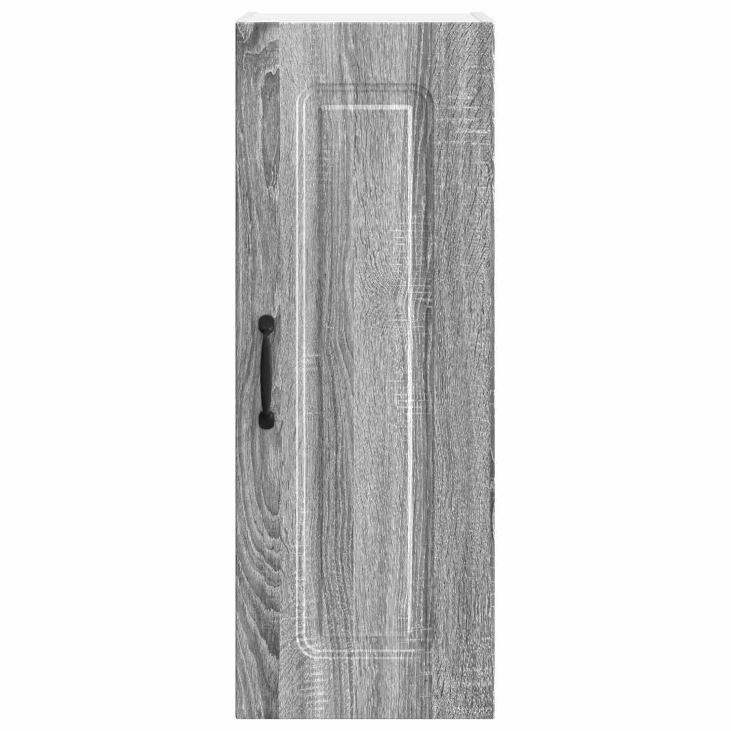 vidaXL Dishwasher Panel Kalmar 2 pcs Grey Sonoma 30 x 31 x 80 cm