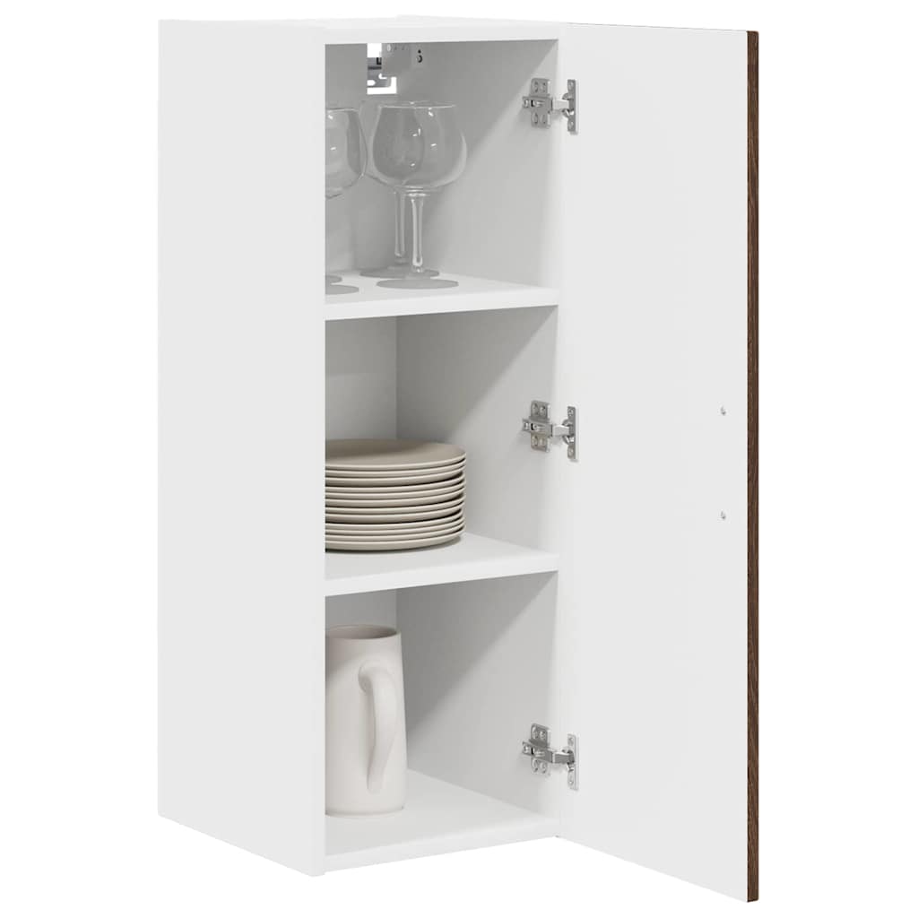 vidaXL Dishwasher Panel Kalmar Brown Oak 30 x 31 x 80 cm