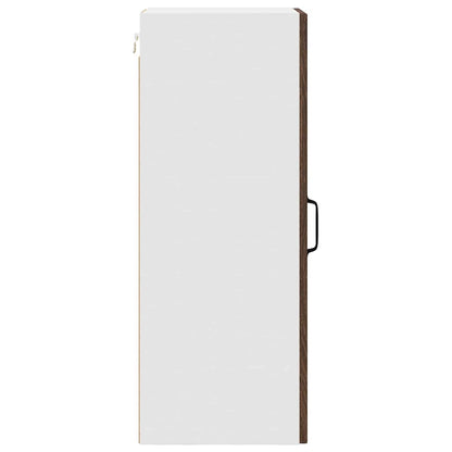 vidaXL Dishwasher Panel Kalmar Brown Oak 30 x 31 x 80 cm