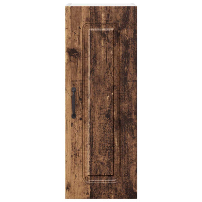 vidaXL Dishwasher Panel Kalmar 2 pcs Old Wood 30 x 31 x 80 cm