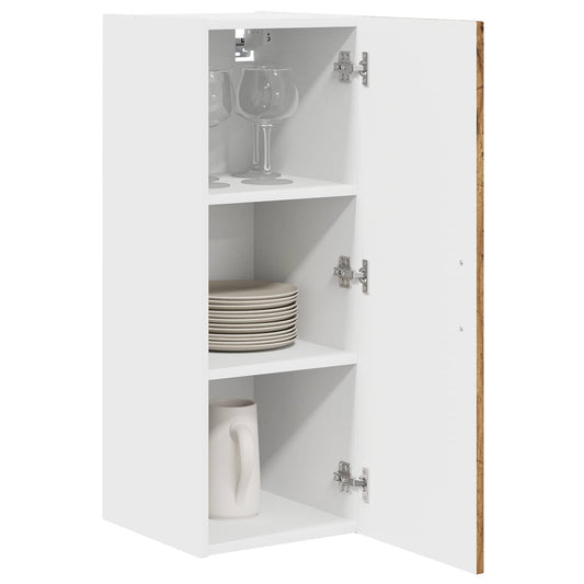 vidaXL Dishwasher Panel Kalmar 2 pcs Old Wood 30 x 31 x 80 cm