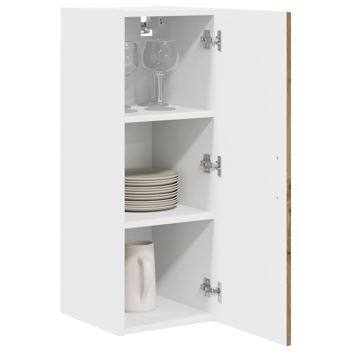 vidaXL Dishwasher Panel Kalmar 2 pcs Artisan Oak Engineered Wood