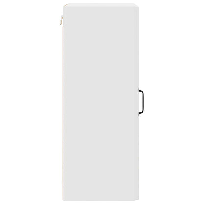 vidaXL Dishwasher Panel Kalmar White 40 x 31 x 80 cm Engineered Wood
