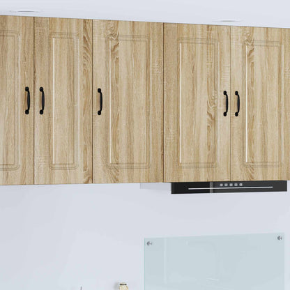 vidaXL Dishwasher Panel with Storage Kalmar Sonoma Oak 40 x 31 x 80 cm