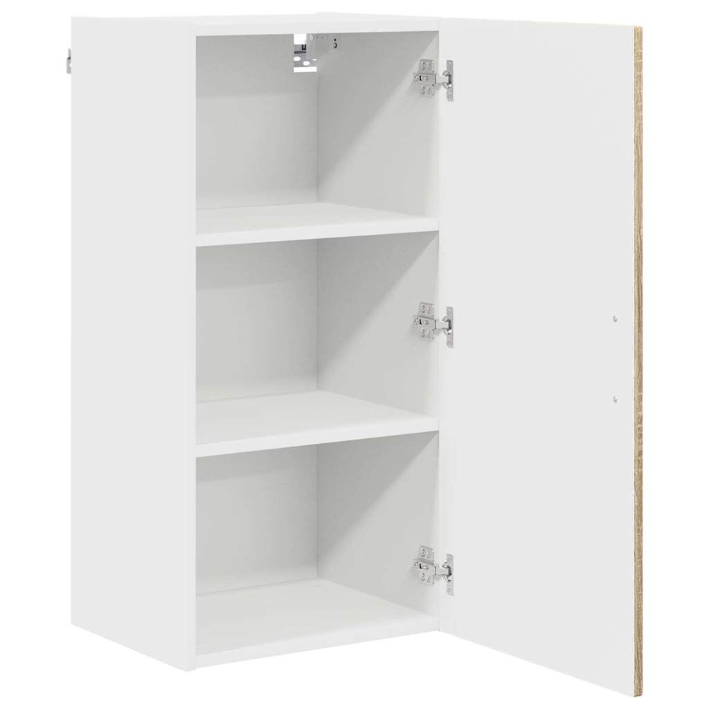 vidaXL Dishwasher Panel with Storage Kalmar Sonoma Oak 40 x 31 x 80 cm