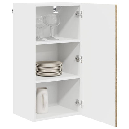 vidaXL Dishwasher Panel with Storage Kalmar Sonoma Oak 40 x 31 x 80 cm