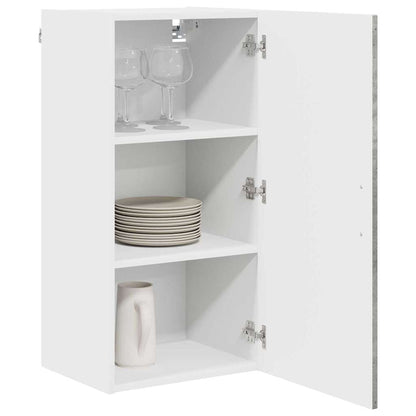 vidaXL Dishwasher Panel Kalmar Concrete Grey 40 x 31 x 80 cm