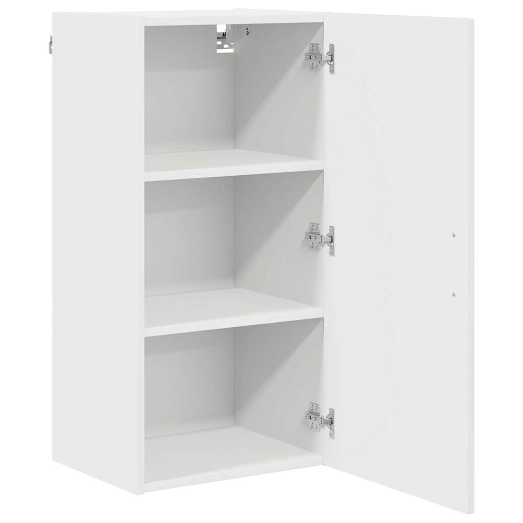vidaXL Dishwasher Panel Kalmar High Gloss White 40 x 31 x 80 cm