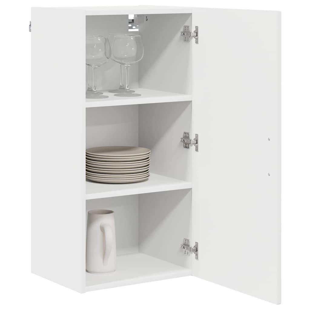vidaXL Dishwasher Panel Kalmar High Gloss White 40 x 31 x 80 cm