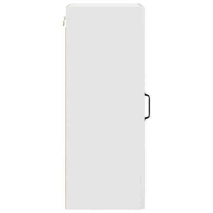 vidaXL Dishwasher Panel Kalmar High Gloss White 40 x 31 x 80 cm