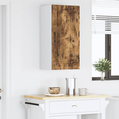 vidaXL Dishwasher Panel Kalmar Smoked Oak 40 x 31 x 80 cm