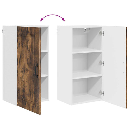 vidaXL Dishwasher Panel Kalmar Smoked Oak 40 x 31 x 80 cm