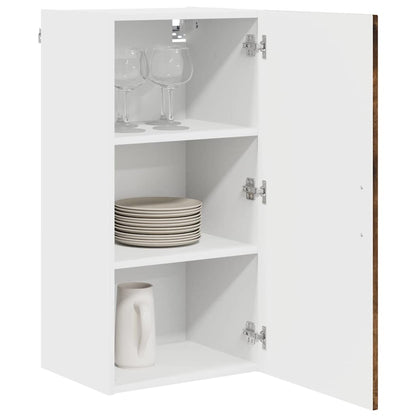 vidaXL Dishwasher Panel Kalmar Smoked Oak 40 x 31 x 80 cm