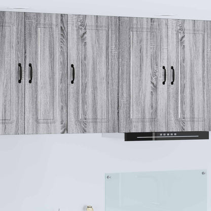 vidaXL Dishwasher Panel Kalmar Grey Sonoma 40 x 31 x 80 cm