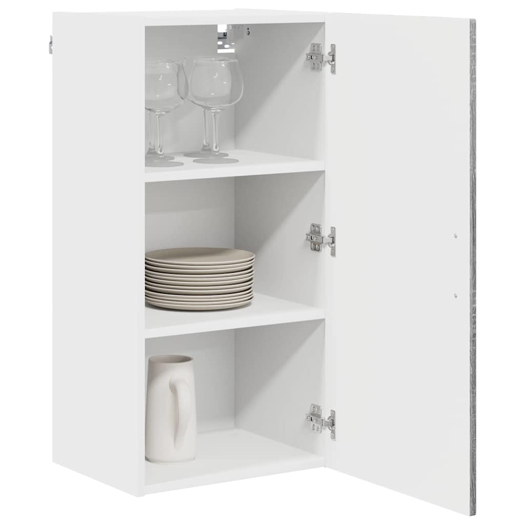 vidaXL Dishwasher Panel Kalmar Grey Sonoma 40 x 31 x 80 cm