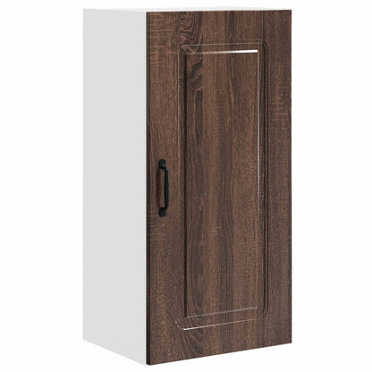 vidaXL Dishwasher Panel Kalmar Brown Oak 40 x 31 x 80 cm