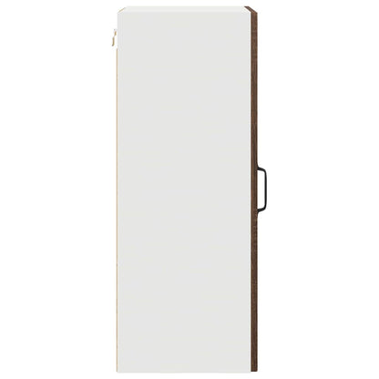 vidaXL Dishwasher Panel Kalmar Brown Oak 40 x 31 x 80 cm