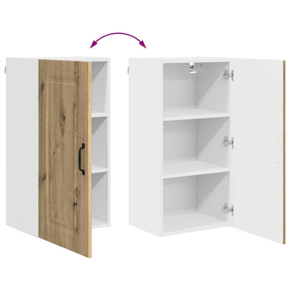 vidaXL Dishwasher Panel Kalmar Artisan Oak 40 x 31 x 80 cm