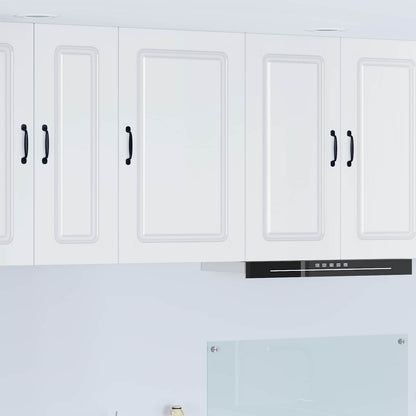 vidaXL Dishwasher Panel Kalmar White 50 x 31 x 80 cm Engineered Wood