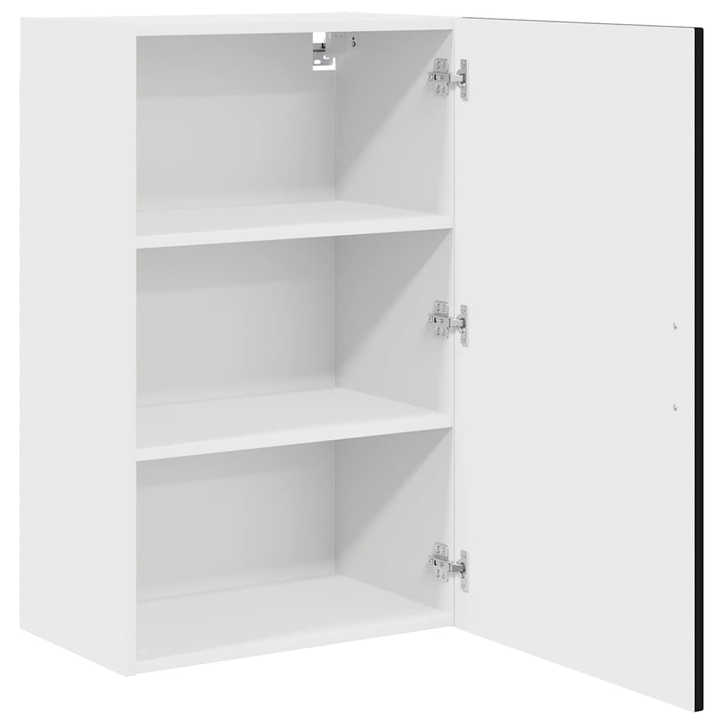 vidaXL Dishwasher Panel Kalmar Black 50 x 31 x 80 cm Engineered Wood