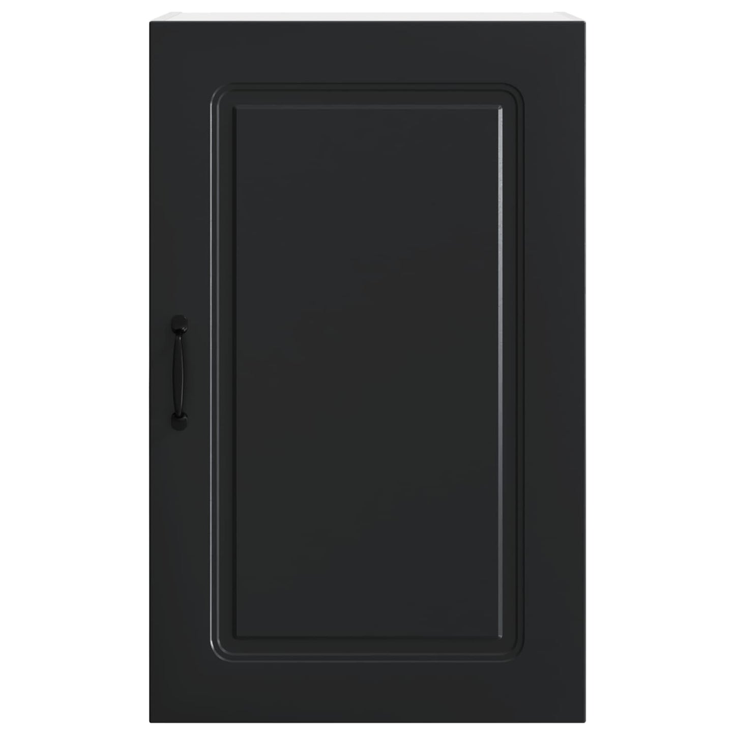 vidaXL Dishwasher Panel Kalmar Black 50 x 31 x 80 cm Engineered Wood