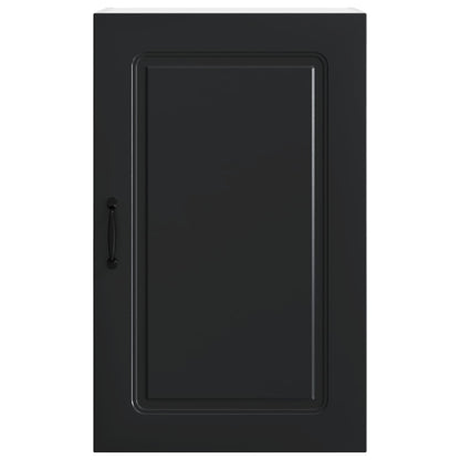 vidaXL Dishwasher Panel Kalmar Black 50 x 31 x 80 cm Engineered Wood