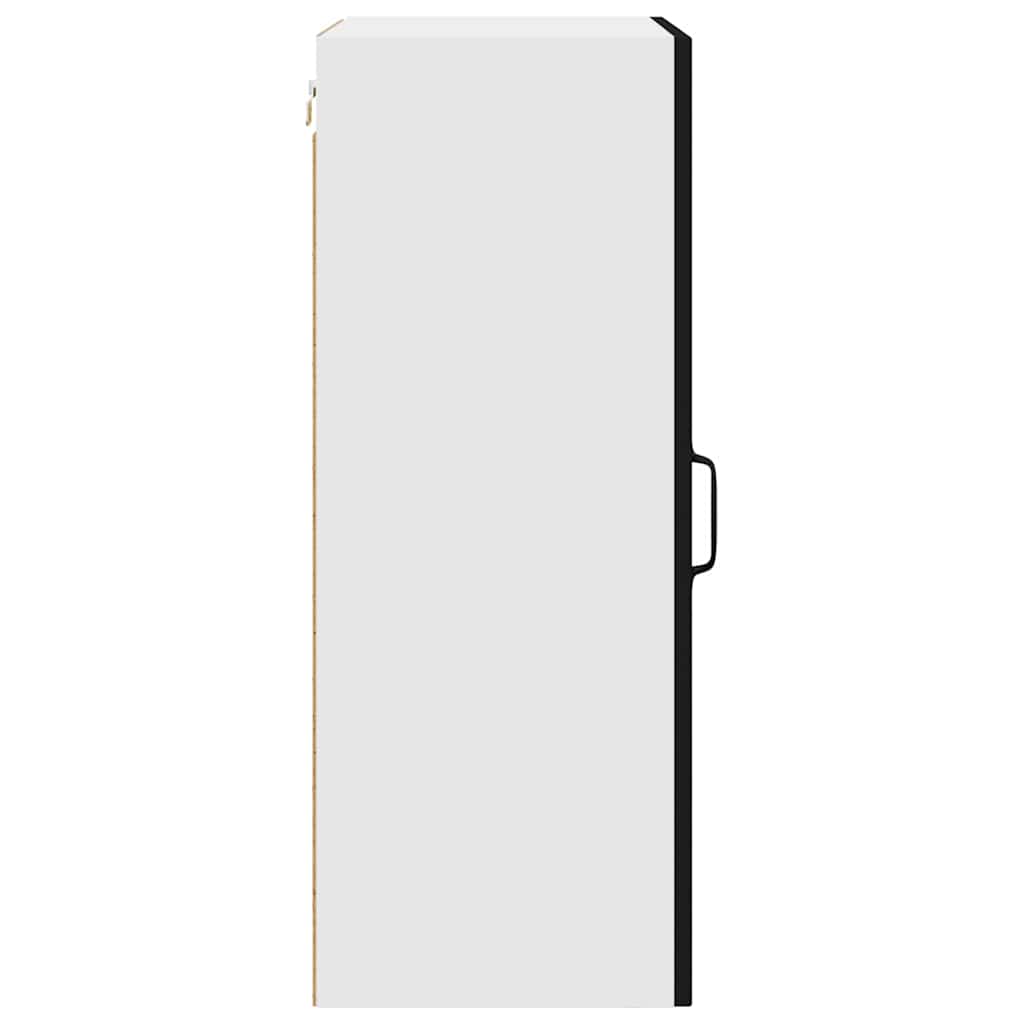 vidaXL Dishwasher Panel Kalmar Black 50 x 31 x 80 cm Engineered Wood