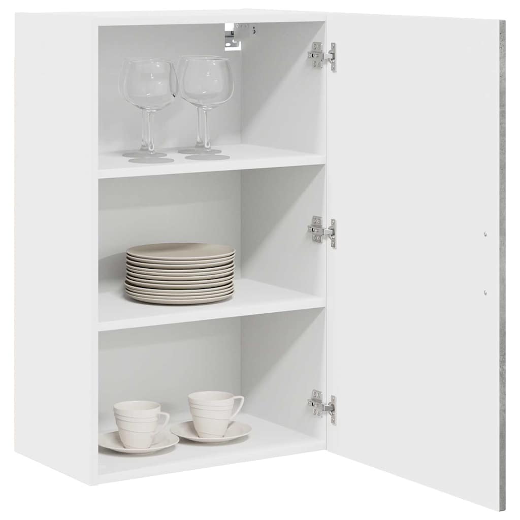 vidaXL Dishwasher Panel Kalmar Concrete Grey 50 x 31 x 80 cm