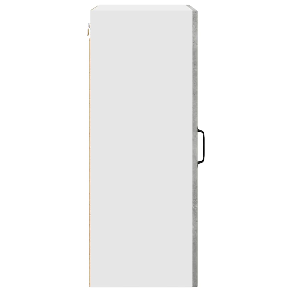 vidaXL Dishwasher Panel Kalmar Concrete Grey 50 x 31 x 80 cm