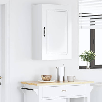 vidaXL Dishwasher Panel Kalmar High Gloss White 50 x 31 x 80 cm