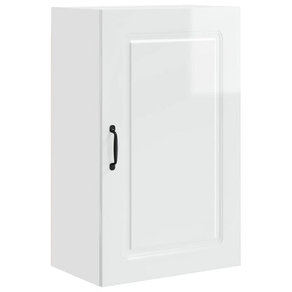 vidaXL Dishwasher Panel Kalmar High Gloss White 50 x 31 x 80 cm