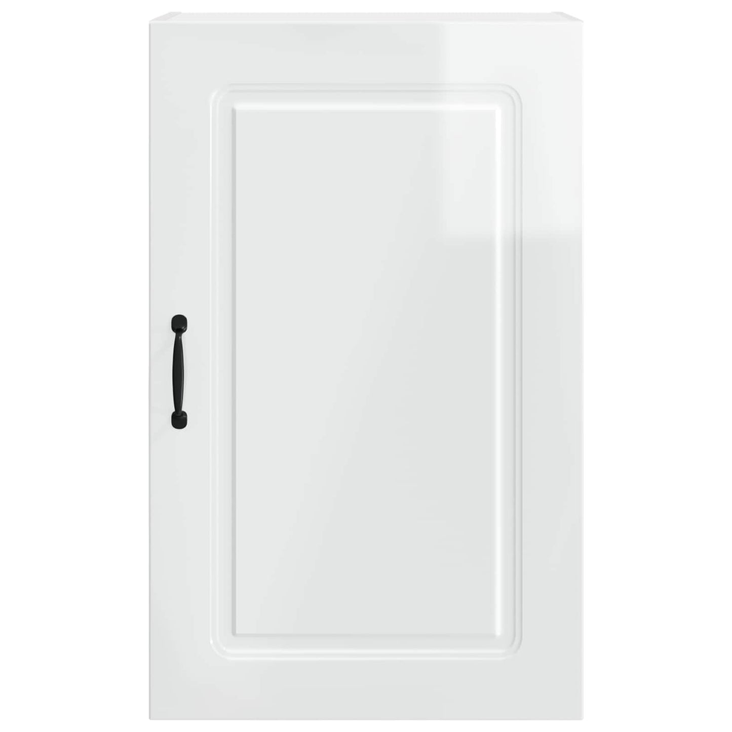 vidaXL Dishwasher Panel Kalmar High Gloss White 50 x 31 x 80 cm