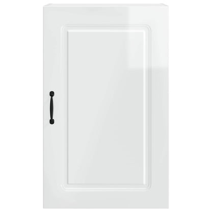 vidaXL Dishwasher Panel Kalmar High Gloss White 50 x 31 x 80 cm